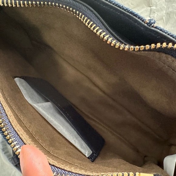 New Tory Burch Kira Denim Crossbody Shoulder Bag. - Picture 12 of 12